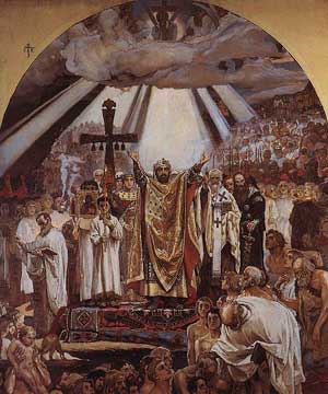 В. М. Васнецов «Крещение Руси»