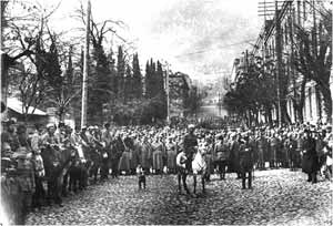 Красная армия вступает в Тифлис (25 февраля 1921) Красная армия вступает в Тифлис (25 февраля 1921)