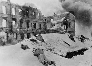 Январь 1943 г. Уличные бои