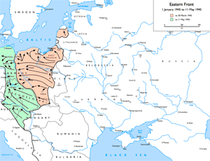 Ситуация на фронтах. Январь-май 1945 года