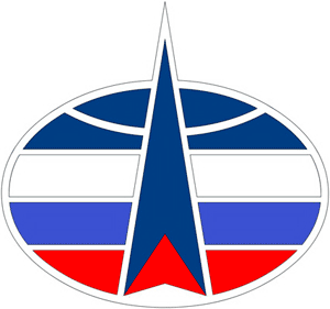 Малая эмблема Космических войск ВС России