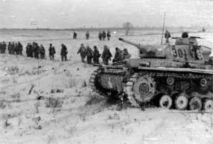 Немецкий танк Panzer III. 22 декабря 1942 года