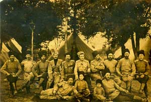 Кубанские казаки в мае 1916 года.