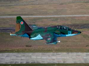 Су-25УБ грузинских ВВС