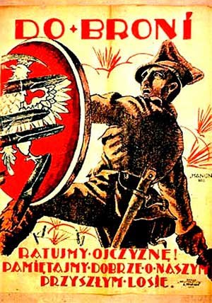 «К оружию!» Польский агитационный плакат