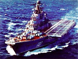 ТАКР «Новоросийск», 1986 год.