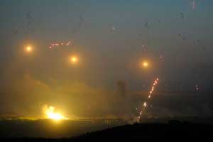 Боевая стрельба в ходе одного из эпизодов КШУ Кавказ-2012