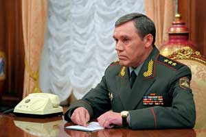 Начальник Генерального штаба генерал армии Валерий Герасимов