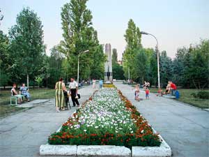 Памятник в честь освобождения Бендер 22 августа 1944 года