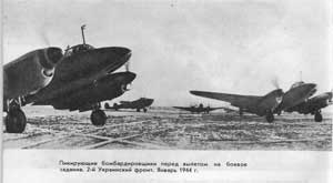 С 29 января по 3 февраля 5-я воздушная армия произвела 1708 самолето-вылетов