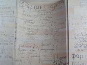 Подписи, оставленные советскими солдатами на стенах Рейхстага, сохраняются и сегодня.