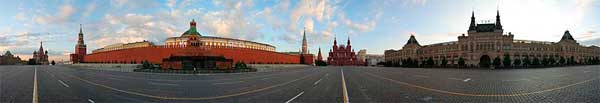 360-градусная панорама Красной площади