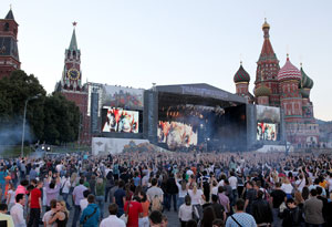 Концерт группы Linkin Park в поддержку  мировой премьеры фильма Трансформеры 3