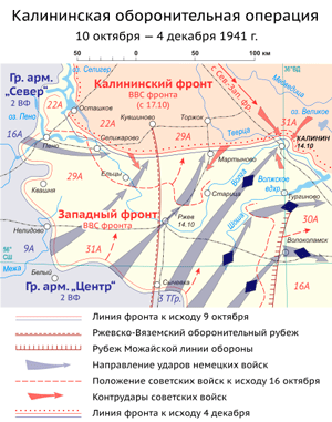 Калининская оборонительная операция